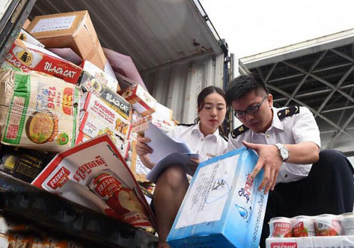 进口食品清关海关查验