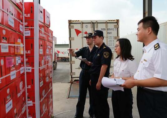 进口食品海关现场查验